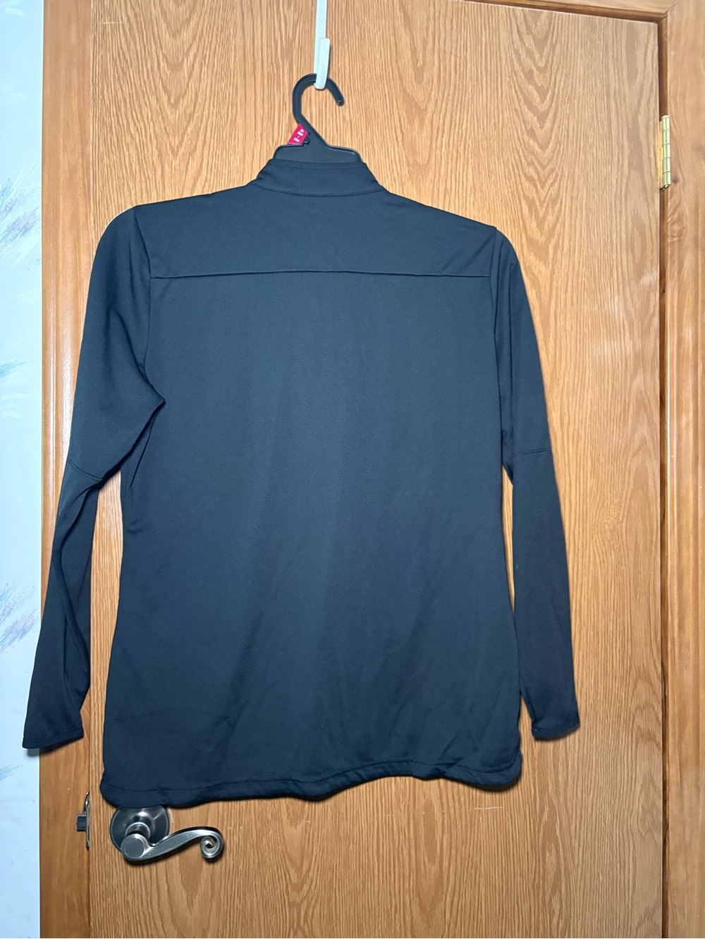 Nike Dri-FIT Full Zip Track Jacket Black Women's Large Athletic Zip-Up - Picture 4 of 4